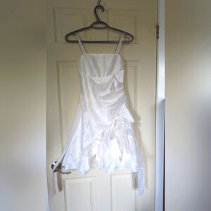 Ruffle Dress Party Dress, Wedding Guest or Graduation, Formal Dress